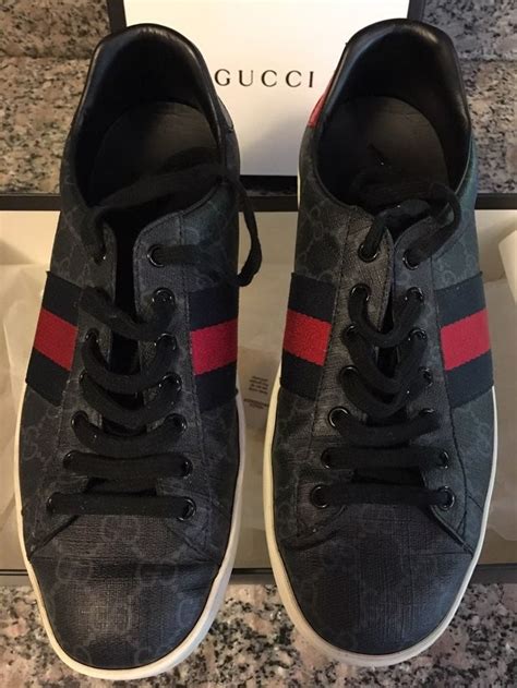 gucci mens shoes used|gucci sneakers pre owned.